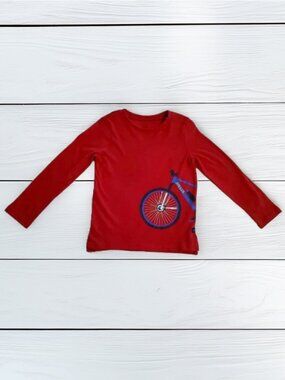 NWT Joules Finlay Red Bike Top Size 7